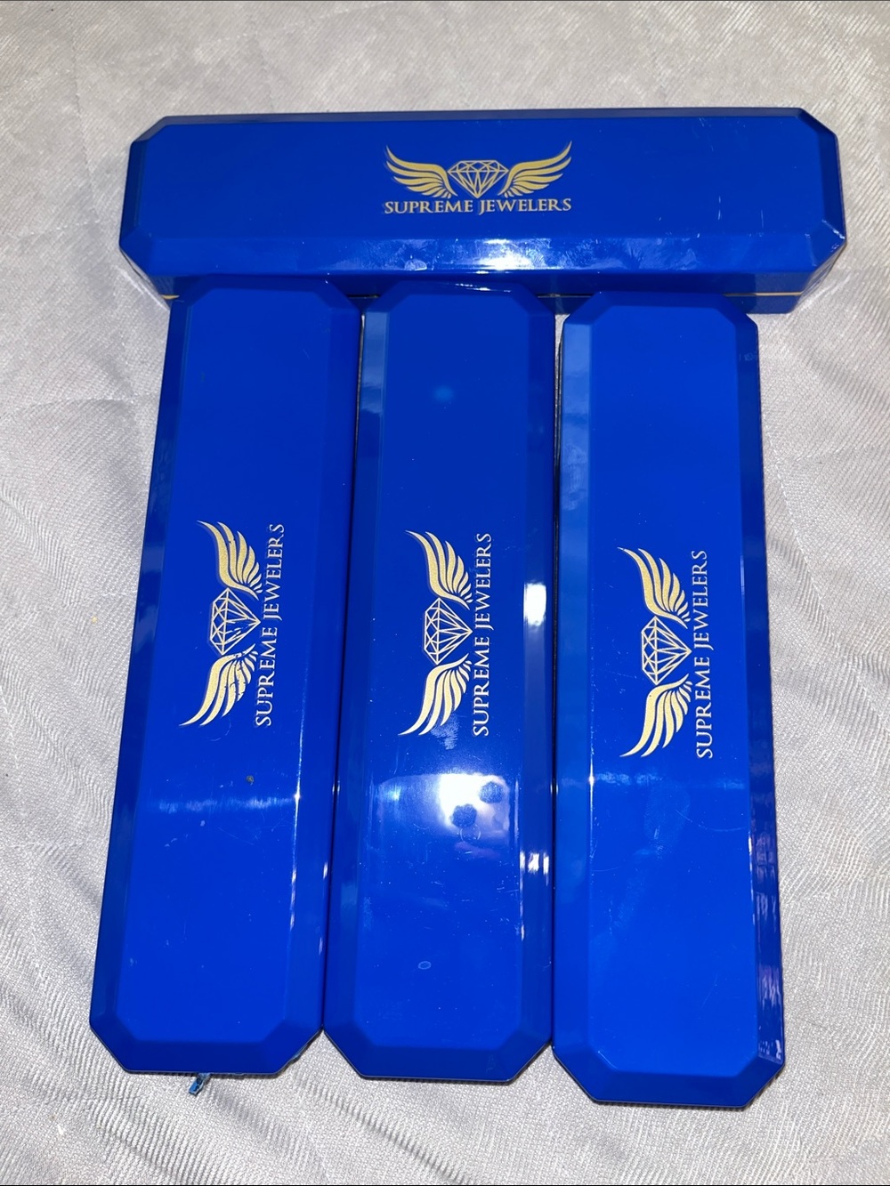 Men's Blue Jewelry Box - Royal Blue